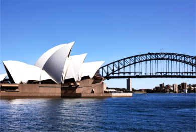 Sydney Opera House and Harbour Bridge